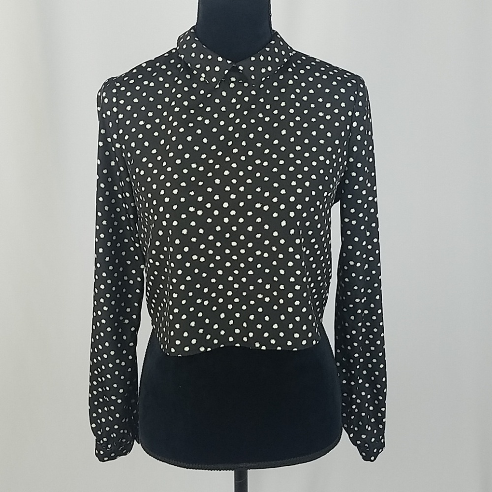 Coincidence &‎ Chance S cropped blouse